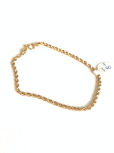 Load image into Gallery viewer, New Real 18K Saudi Gold Chain Rope Size 7 - Rafant