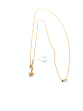 Load image into Gallery viewer, New Real 18K Saudi Gold Necklace 18" Chain with Star Pendant - Rafant