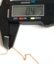 Load image into Gallery viewer, New Real 18K Saudi Gold Necklace 18" Chain with Star Pendant - Rafant