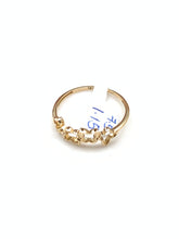 Load image into Gallery viewer, New Real 18K Saudi Gold Butterflies Ring Size 7.5 - Rafant