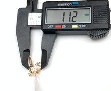 Load image into Gallery viewer, New Real 18K Saudi Gold Fern Leaves Ring Size 7.5 - Rafant