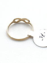 Load image into Gallery viewer, New Real 18K Saudi Gold Infinity Ring Size 6 - Rafant