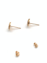 Load image into Gallery viewer, New Real 18K Saudi Gold Sets Necklace 18" Chain with Round Pendant and Earrings - Rafant