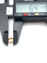 Load image into Gallery viewer, New Real 18K Saudi Gold Sets Necklace 18" Chain with Round Pendant and Earrings - Rafant