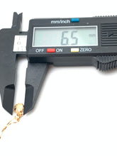 Load image into Gallery viewer, New Real 18K Saudi Gold Sets Necklace 18" Chain with Round Pendant and Earrings - Rafant