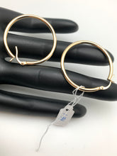 Load image into Gallery viewer, New Real 18k Saudi Gold Hoop/Loop Earrings - Rafant