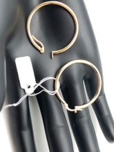 Load image into Gallery viewer, New Real 18k Saudi Gold Hoop/Loop Earrings - Rafant