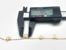 Load image into Gallery viewer, 18K Gold Butterflies Charms Bracelet Size 7.5 - Rafant
