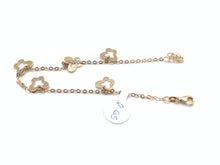 Load image into Gallery viewer, 18K Gold Butterflies Charms Bracelet Size 7.5 - Rafant