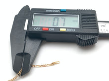 Load image into Gallery viewer, New 18K Saudi Gold Chain Link Bracelet Size 7 - Rafant