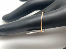 Load image into Gallery viewer, New Real 18K Saudi Gold Two Tone Yellow/White Gold Size 6.5 - Rafant