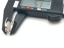 Load image into Gallery viewer, New Real 18K Saudi Gold Two Tone Yellow/White Gold Size 6.5 - Rafant