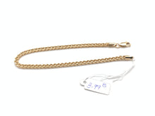 Load image into Gallery viewer, New Real 18K Saudi Gold Chain Bracelet Size 8 - Rafant