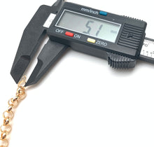 Load image into Gallery viewer, New Real 18K Saudi Gold Chain Links Bracelets Size 7 - Rafant