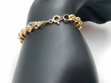 Load image into Gallery viewer, New Real 18K Saudi Gold Chain Link Size 7 Bracelet 3.19 grams - Rafant