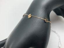 Load image into Gallery viewer, New Real 18K Saudi Gold Bracelets with Ribbon Charms - Rafant
