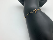 Load image into Gallery viewer, New Real 18K Saudi Gold Bracelets with Ribbon Charms - Rafant