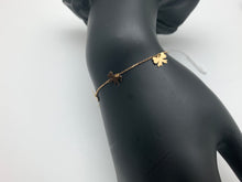 Load image into Gallery viewer, New Real 18K Saudi Gold Bracelets with Ribbon Charms - Rafant
