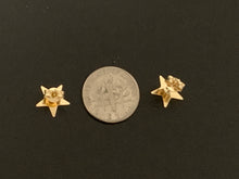 Load image into Gallery viewer, 18K Gold Star Stud Earrings - Rafant