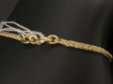 Load image into Gallery viewer, New Real 18K Saudi Gold Chain Bracelet Size 7 - Rafant