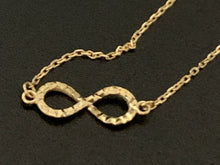 Load image into Gallery viewer, New Real 18K Saudi Gold Infinity Bracelet Size 7.5 Dainty Delicate - Rafant