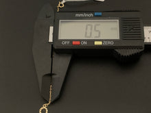 Load image into Gallery viewer, New Real 18K Saudi Gold Infinity Bracelet Size 7.5 Dainty Delicate - Rafant