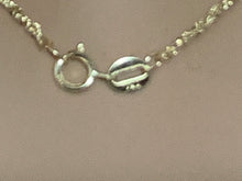 Load image into Gallery viewer, New Real 18K Saudi Gold Necklace 18" Chain with Heart Ribbon Pendant - Rafant