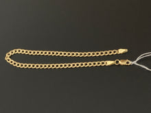 Load image into Gallery viewer, New Real 18K Saudi Gold Chain Size 7 Bracelet 1.87 grams - Rafant
