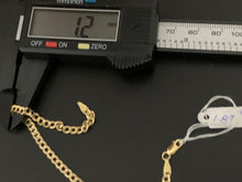 Load image into Gallery viewer, New Real 18K Saudi Gold Chain Size 7 Bracelet 1.87 grams - Rafant
