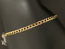 Load image into Gallery viewer, New Real 18K Saudi Gold Chain Size 7 Bracelet 1.87 grams - Rafant