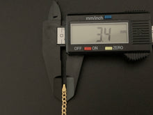 Load image into Gallery viewer, New Real 18K Saudi Gold Chain Bracelet Size 7 - Rafant