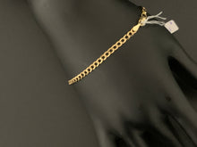 Load image into Gallery viewer, New Real 18K Saudi Gold Chain Bracelet Size 7 - Rafant