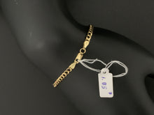 Load image into Gallery viewer, New Real 18K Saudi Gold Chain Bracelet Size 7 - Rafant