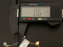 Load image into Gallery viewer, New Real 18K Saudi Gold Bracelet with Heart Charms Size 7.5 - Rafant