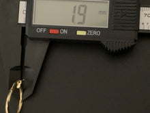 Load image into Gallery viewer, 18k Gold Small Hoops Loops Earrings 1.74 grams - Rafant