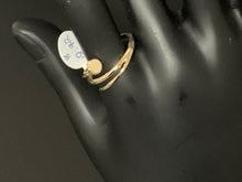 Load image into Gallery viewer, New Real 18K Saudi Gold Nail Ring Size 8 - Rafant