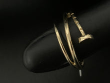 Load image into Gallery viewer, New Real 18K Saudi Gold Nail Ring Size 8 - Rafant