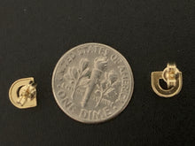 Load image into Gallery viewer, New Real 18K Saudi Gold Small Stud D Earrings - Rafant