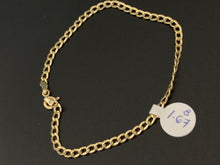 Load image into Gallery viewer, New Real 18K Saudi Gold Chain Size 8 Bracelet 1.67 gms - Rafant