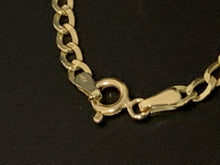 Load image into Gallery viewer, New Real 18K Saudi Gold Chain Size 8 Bracelet 1.67 gms - Rafant