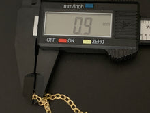 Load image into Gallery viewer, New Real 18K Saudi Gold Chain Size 8 Bracelet 1.67 gms - Rafant