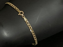 Load image into Gallery viewer, New Real 18K Saudi Gold Chain Size 8 Bracelet 1.67 gms - Rafant