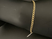 Load image into Gallery viewer, New Real 18K Saudi Gold Chain Size 8 Bracelet 1.67 gms - Rafant
