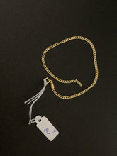 Load image into Gallery viewer, New Real 18K Saudi Gold Chain Link Size 7 Lightweight Dainty 0.81 grams - Rafant