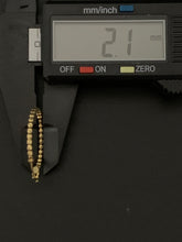 Load image into Gallery viewer, New Real 18K Japan Gold Beaded Bubble Hoops Loops Earrings - Rafant