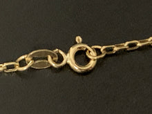 Load image into Gallery viewer, 18K Gold Necklace 18 inches Chain Cross Pendant - Rafant