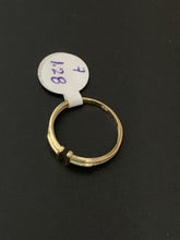 Load image into Gallery viewer, New Real 18K Saudi Gold Double Bar Ring Size 7 - Rafant