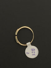 Load image into Gallery viewer, New Real 18K Saudi Gold Double Bar Ring Size 7 - Rafant