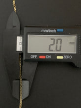 Load image into Gallery viewer, New Real 18K Saudi Gold Necklace 18" Rolo Chain w/ Woman Lady Pendat Item215 - Rafant