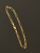 Load image into Gallery viewer, New Real 18K Saudi Gold Figaro Link Chain Bracelet Size 8 - Rafant